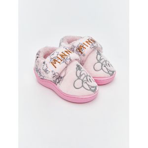LC Waikiki Minnie Mouse Embroidered Baby Girl's Slippers