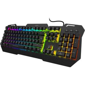 uRage Exodus 450 Metal Gaming Keyboard, Black