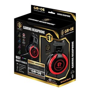 Standard GM06 Wired Gaming Headset 7.1 Surround Sound USB Stereo Headphones with LED Light for PC Gaming