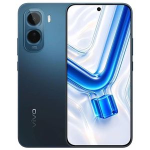 vivo Y500 ثنائي الشريحة، سعة تخزين 256 جيجابايت، ذاكرة وصول عشوائي 8 جيجابايت، يدعم شبكة الجيل الرابع - أزرق منتصف الليل