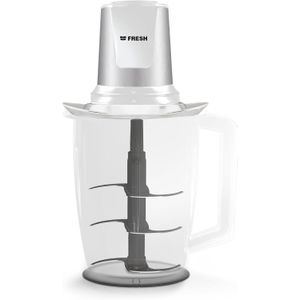 Fresh مفرمة طعام كهربائية 500 واط من فريش، سعة 2 لتر، أبيض