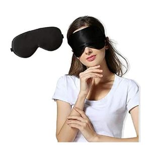 Comfortable Silk Sleep Eye Mask Cover, Natural Silk Cover for Travel, Soft Eye Band, 100% Satin Silk Satin