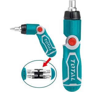 TOTAL 13-in-1 Ratcheting Screwdriver Set
