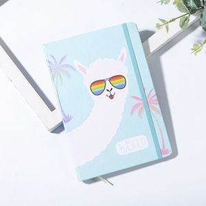 Hard Cover Lama A5 Hello Notebook/ Mint