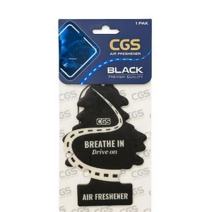CGS CGS كارت معطر شجرة برائحة البلاك ايس يدوم 30 ليلة