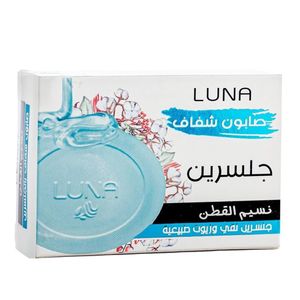 Luna Transparent Soap Glycerin Cotton Flowers 100 gm
