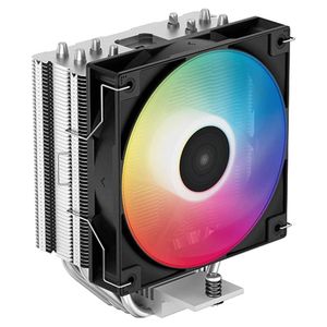 Deepcool AG400 LED CPU Air Cooler - 120mm PWM LED Fan, 220W TDP, 4
