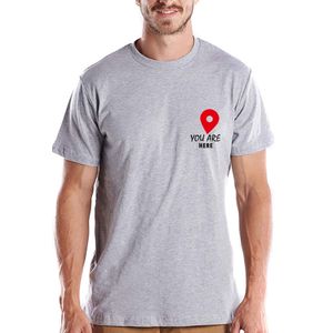 تي شيرت كم قصير للرجال