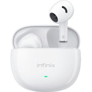 Infinix سماعة اذن ايربودز Xbuds 3 Lite، حتى 24 ساعة، ابيض - XE33
