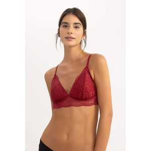 Defacto Fall In Love Lace With Pad Bra