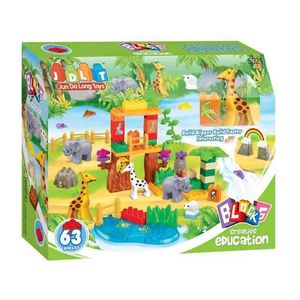 Jun Yi Toys School Series Blocks Toy Blocks 1000 Pcs Creative