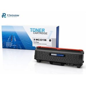 PC TECHNOLOGY خرطوشه حبر ليزر متوافق Xerox WorkCentre 3215 و 3225 خرطوشة تونر X-WC3215B أسود 3000 صفحة Compatible