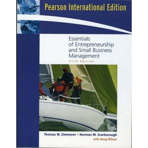 Pearson Essentials of Entrepreneurship and Small Business Management ,Ed. :5