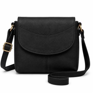 Elegant Women's Black Shoulder Bag , Made of Premium Faux Leather with Magnetic Closure & Adjustable Strap, Perfect for Daily Commute, Work, or Travel, Stylish & Functional Design Matches Any Outfit