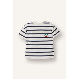 Defacto Baby Girl Striped Cotton T-Shirt