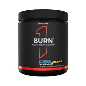 Rule 1  Burn Thermo Weight Management 30 Servings - 30-Day Supply - Advanced Thermogenic Energy, Focus & Weight Loss Support Matrix - Non-GMO & Gluten-Free