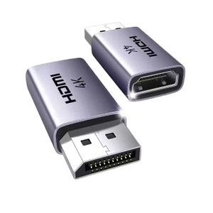 Ugreen DP130 DisplayPort to HDMI 4K Adapter- 2 Pack