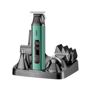 VGR V-117 14 * 1 All In One Complete Kit For Shaving With Digital Screen A