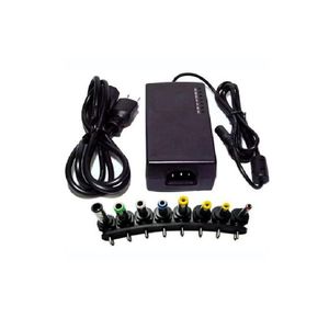 ZERO Charger Ac Adapter With Multi Pins For Laptops Black