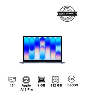 Apple MacBook Neo -  A18 Pro 6-core   - 512GB - 8GB Ram - 13 inch -English/Arabic - Indigo