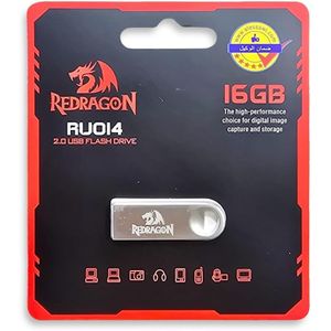 Redragon Flash Drive RU014 2.0 USB DRIVE 16GB high performance for digital image and storage