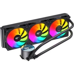 Havit مبرد سائل للمعالج Gamenote F2002 360mm أبيض - متوافق مع AM5 وIntel LGA1700