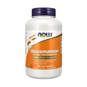 Now مكمل لإدارة الوزن Glucomannan 575 مجم - 180 كبسولة