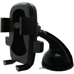 Mobile car mount holder, hood holder, universal compatibility, strong adhesive base and pop-up design (black, code: 9566 ) - from Rana store