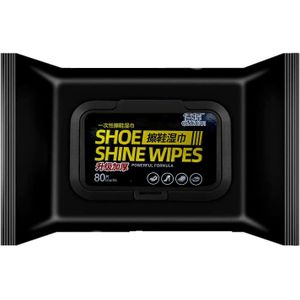 مناديل مبللة لتنظيف الأحذية الرياضية وجميع الأحذية من تيمبيريا، مزيل فوري للبقع، عبوة واحدة من 80 منديل