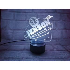 General Black 16-Color LED Light Base – Multi-Color Acrylic Display Stand