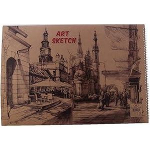 Easy Line 12801-1 Wire Drawing Pad 12 Sheets White - Multi Color