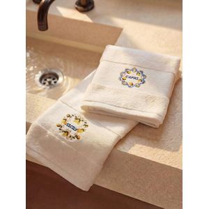 LC Waikiki Printed Cotton Guest Towel 30X50 Cm 2 Pack