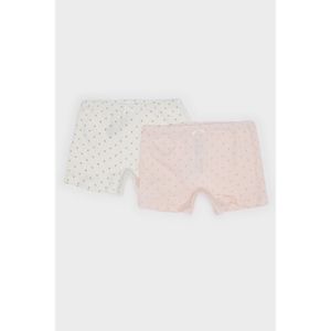 Defacto Patterned 2-Pack Boxer Girls Kids