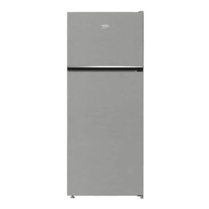 Beko Refrigerator, 400L Defrost Two-Door featuring a door alarm, vacation mode, reversible door, and a practical, space-saving, and energy-efficient design Silver - RDSG420M20SXBEG