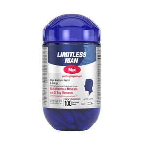 Limitless Man Max Multivitamin & Minerals 100 Tablets