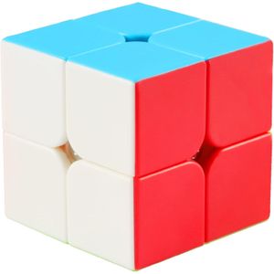 Magic Cube 2x2, Speed Magic Cube 2x2x2, Stickerless Resistant Smooth Speed Toys for Girls Boys