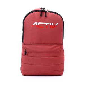 Activ Multi-Compartment Backpack With "Activ" Logo – Brick