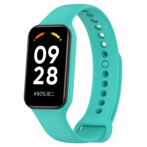 سوار ساعة ذكية، متوافق مع Xiaomi Redmi Band 2, Sport Silicone، من سيليكون، ملحق حمل عملي، تصميم نحيف وخفيف - أسود