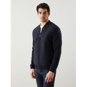 LC Waikiki Standard Fit College Collar Men's Knitwear Cardigan