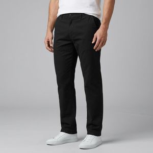 AlNasser Men Regular Gabardine Pants - Black
