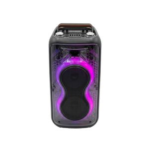 Platinum 	 Subwoofer Bluetooth ,PLATINUM AH-8650 Professional Portable Bluetooth Speaker, 8" Dual Subwoofer, 60W, 7.4V Battery, LED Disco Light, USB, SD, FM Radio with Remote
