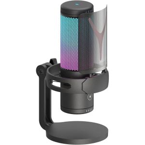 Redragon Fenris GM301 Streaming Microphone, Black