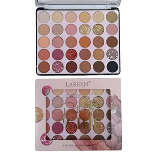 Lareen Pretty Chic Eyeshadow Palette G020 – 18 Colors, Matte & Shimmer, Highly Pigmented & Blendable