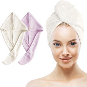 منشفة رأس قطنية (منشفة رأس مزدوجة)