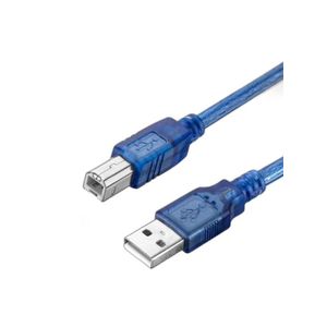 1.5m USB 2.0 Type A to Type B Printer Cable - Blue