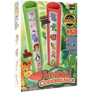 Decoder & Logic Game for Kids - Animal Codebreaker - Educational Deduction & Logical Thinking Skills Game - Montessori Inspired - Ages 4+ - Interactive Family Board Game