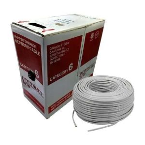 Premium Line 206141115 Category 6 U/UTP Installation cable, ROLL 305 m Box, PVC, Grey