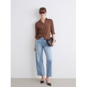 LC Waikiki جينز نسائي واسع الأرجل