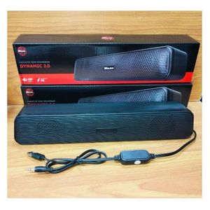 Maze مكبر صوت سلكي للكمبيوتر بمنفذ USB، بتصميم مكبر صوت، ثنائي القنوات، صوت قوي، تصميم أنيق