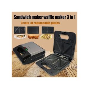 BLACK+DECKER 3 In 1 Interchangeable1400 W TS4130-B5, Grill & Waffle& Sandwich  Maker @ Best Price Online